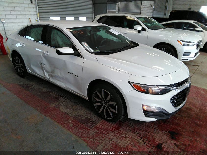 2022 CHEVROLET MALIBU RS VIN: 1G1ZG5ST8NF104143