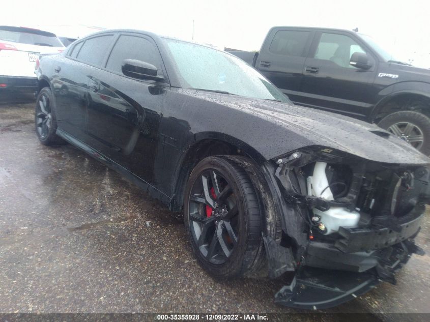 2021 DODGE CHARGER R/T VIN: 2C3CDXCT8MH553422