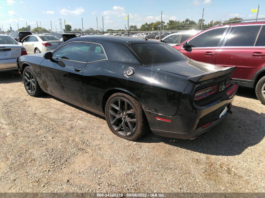 2022 DODGE CHALLENGER R/T VIN: 2C3CDZBT9NH144358