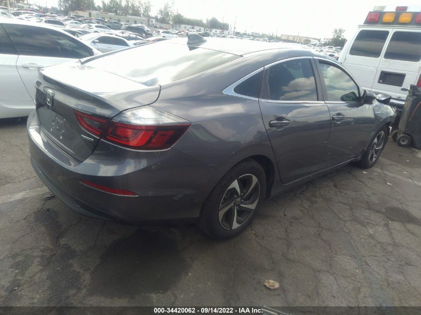 2021 HONDA INSIGHT EX VIN: 19XZE4F54ME011454