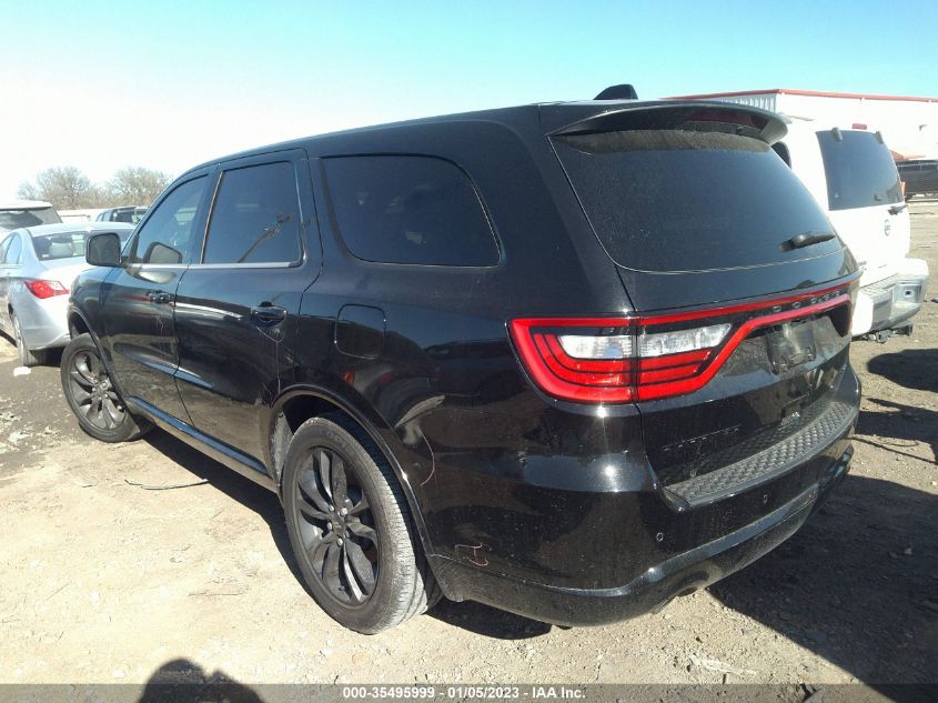 2021 DODGE DURANGO GT VIN: 1C4RDHDG6MC573281