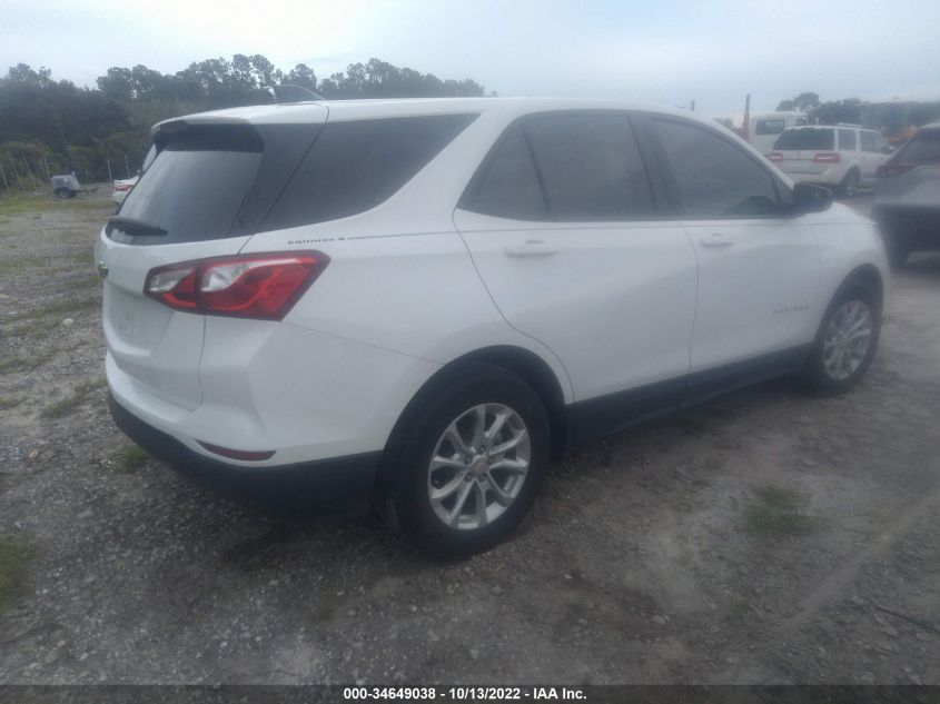 2021 CHEVROLET EQUINOX LS VIN: 3GNAXHEV1MS154967