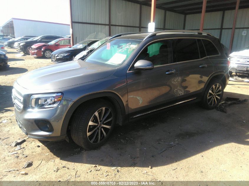 2022 MERCEDES-BENZ GLB GLB 250 VIN: W1N4M4GB2NW191941