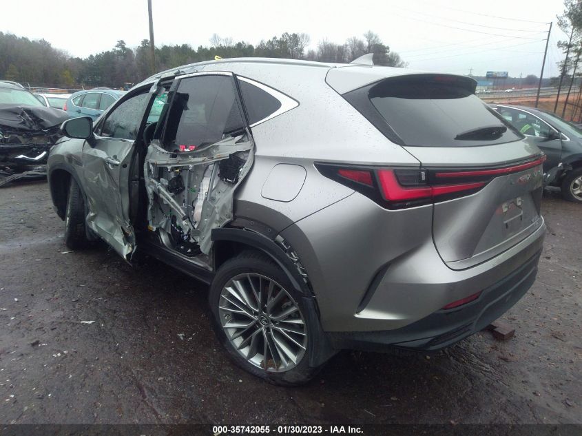 2022 LEXUS NX NX 350H PREMIUM VIN: JTJGKCEZ6N5001968
