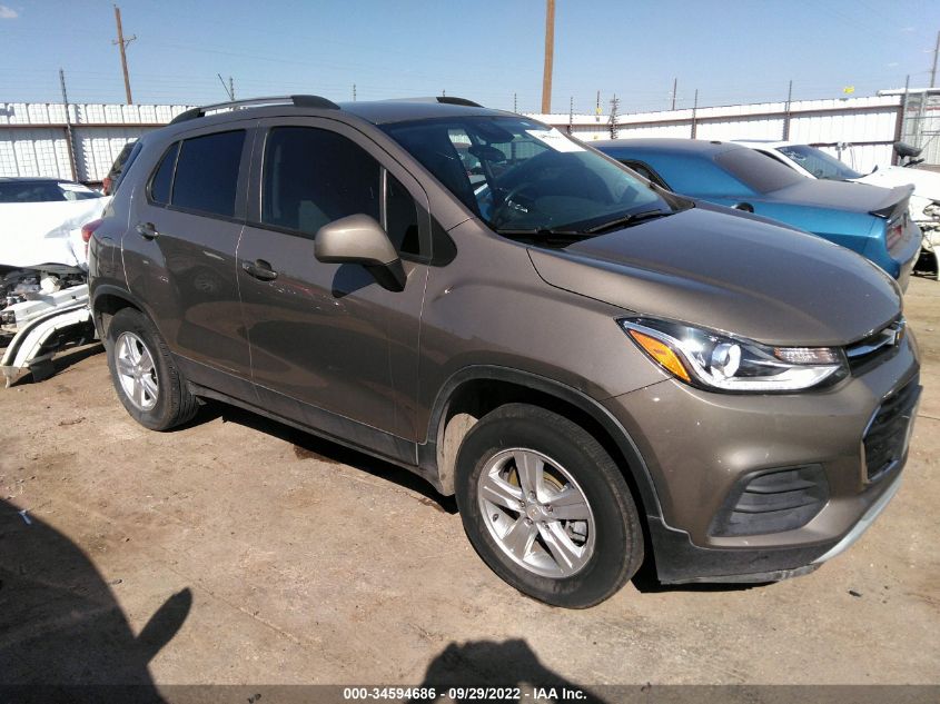 2021 CHEVROLET TRAX LT VIN: KL7CJLSBXMB322761