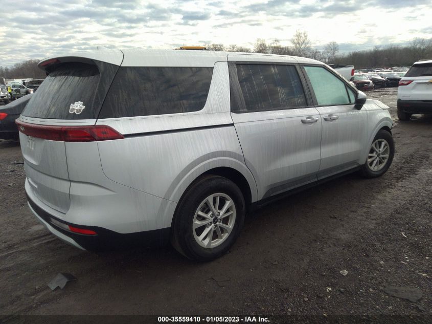 2022 KIA CARNIVAL LXS VIN: KNDNB4H39N6132801
