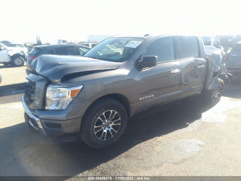 2021 NISSAN TITAN SV VIN: 1N6AA1EC1MN529196