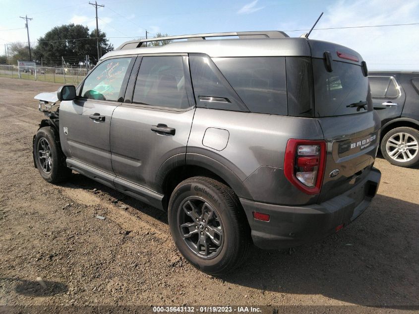 2022 FORD BRONCO SPORT BIG BEND VIN: 3FMCR9B63NRD89521