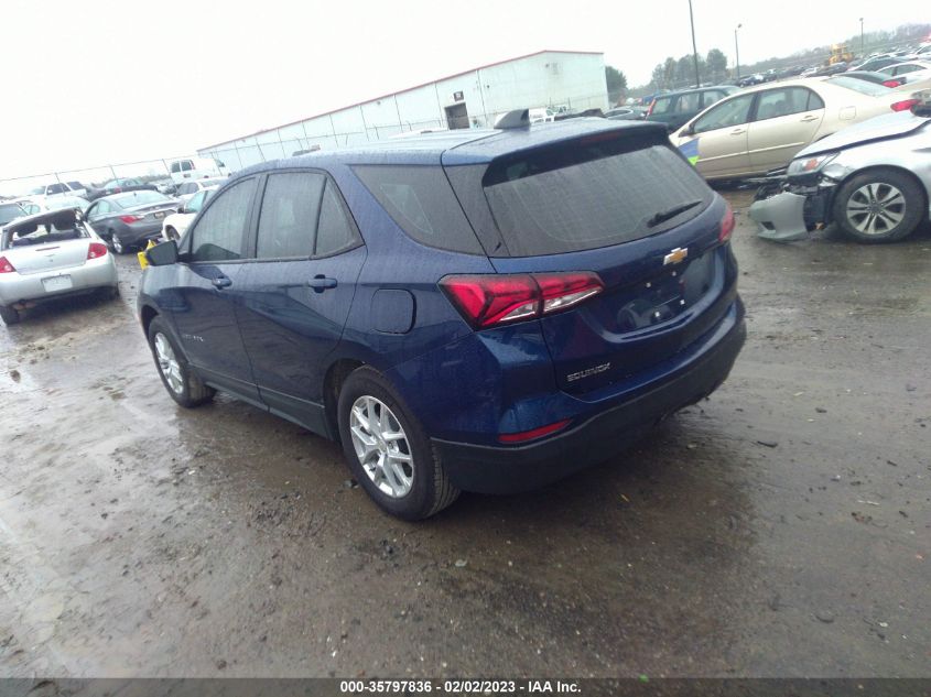 2022 CHEVROLET EQUINOX LS VIN: 3GNAXHEV9NS180394