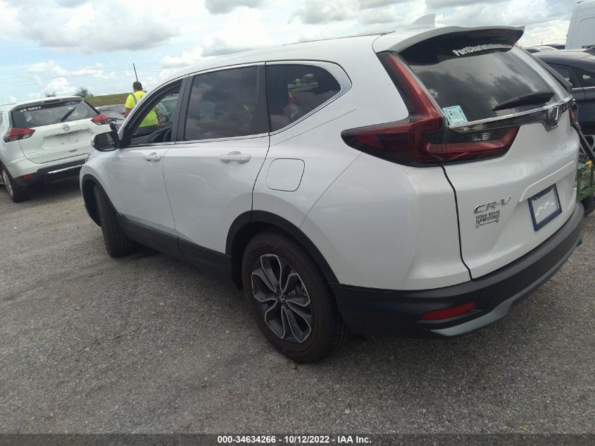 2022 HONDA CR-V EX-L VIN: 5J6RW1H81NA015477