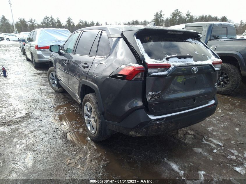 2022 TOYOTA RAV4 LE VIN: 2T3G1RFV6NW291965