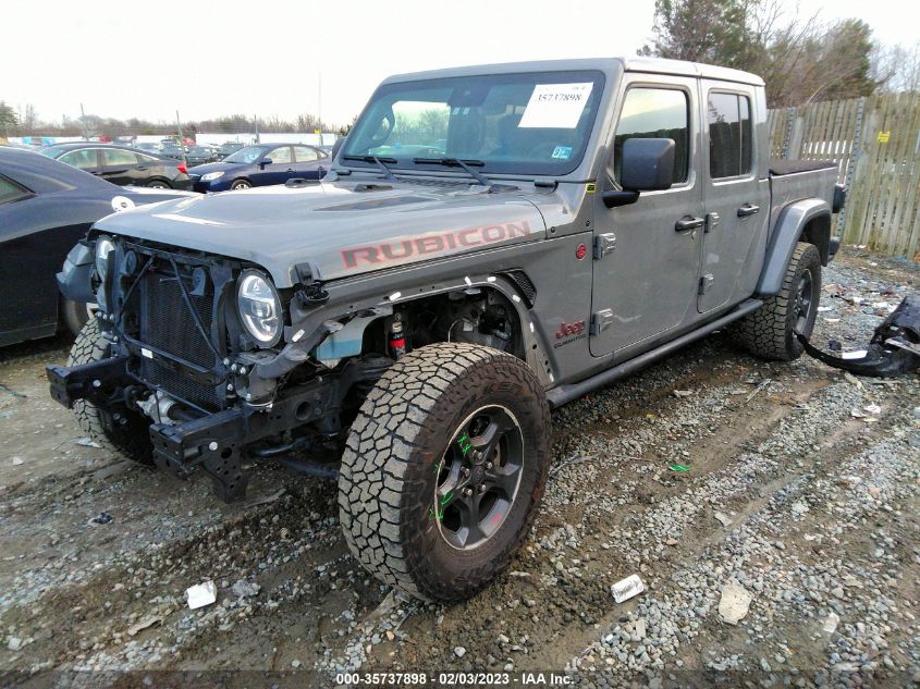 2021 JEEP GLADIATOR RUBICON VIN: 1C6JJTBG2ML606490