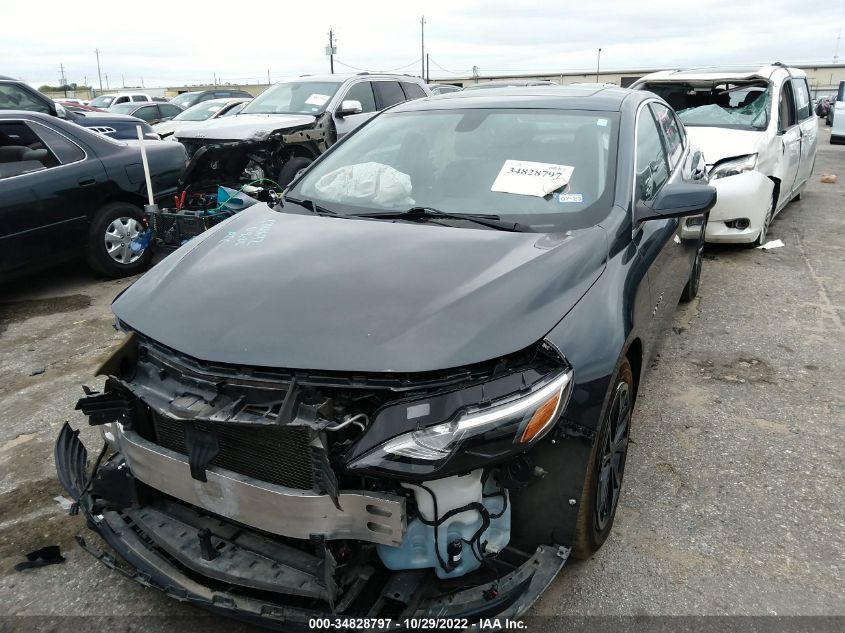 2021 CHEVROLET MALIBU LT VIN: 1G1ZD5ST2MF063158