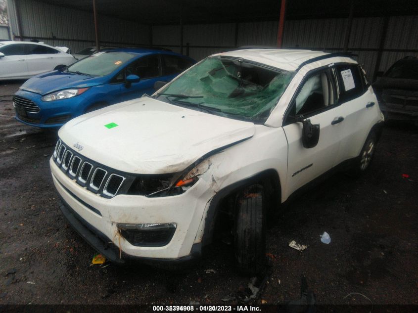 2020 JEEP COMPASS SPORT VIN: 3C4NJCAB8LT151163