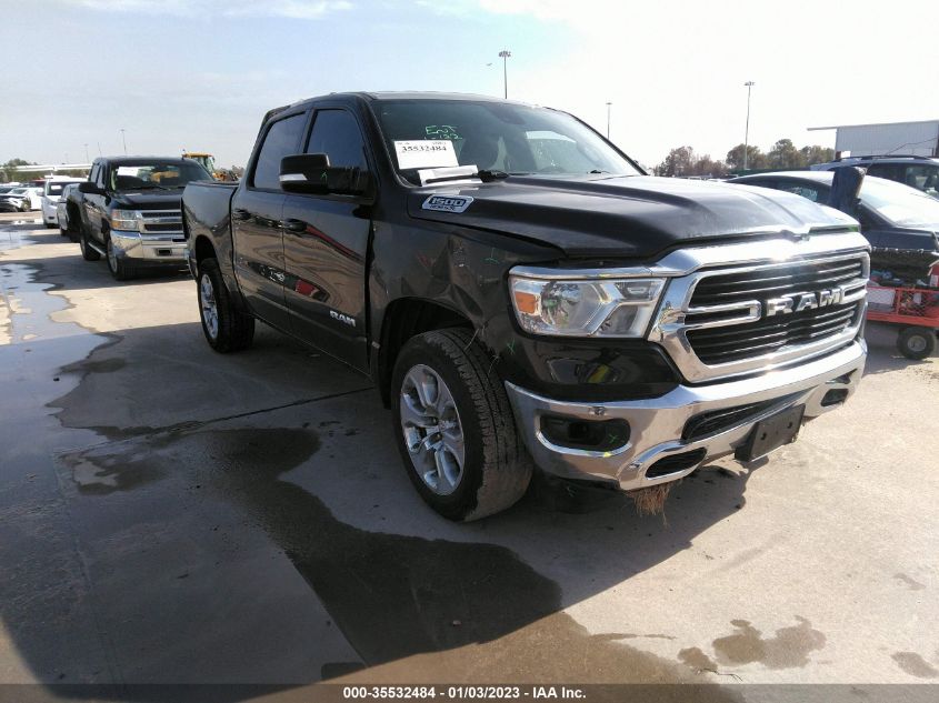 2021 RAM 1500 LONE STAR VIN: 1C6RREFT1MN794549