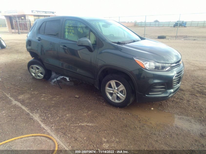 2021 CHEVROLET TRAX LS VIN: KL7CJNSB2MB355894