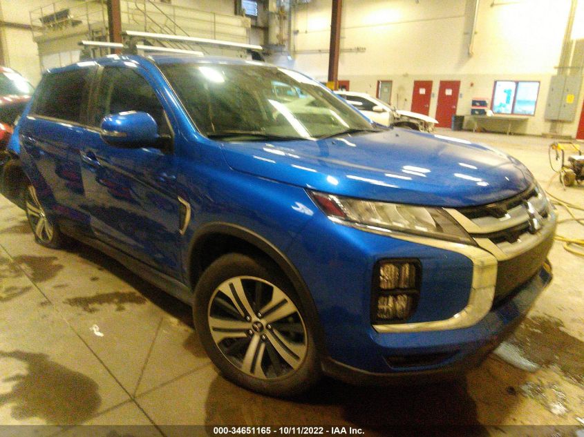 2021 MITSUBISHI OUTLANDER SPORT ES/SE/LE/BE VIN: JA4ARUAU8MU006012
