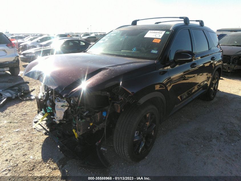2022 HYUNDAI PALISADE SEL VIN: KM8R44HE1NU417688