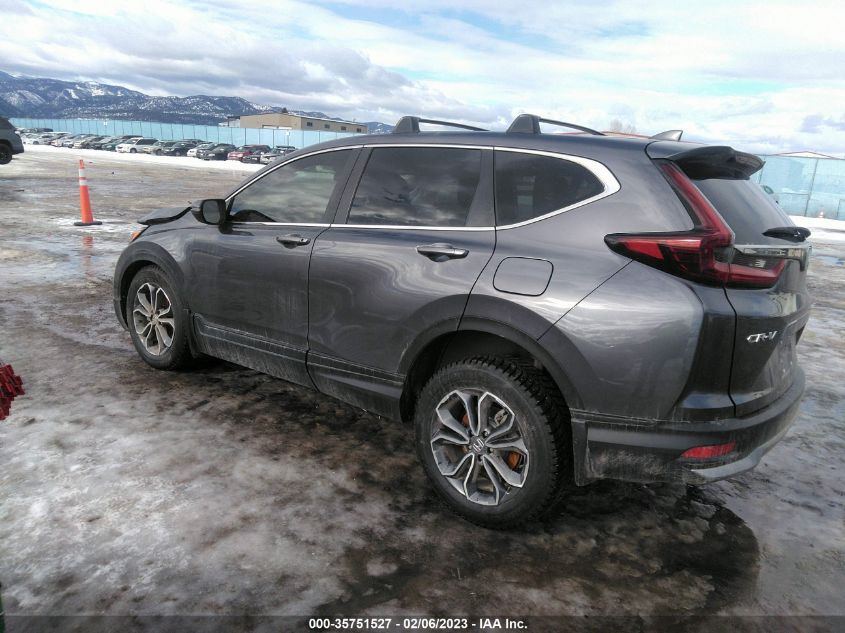 2022 HONDA CR-V EX-L VIN: 2HKRW2H81NH661543
