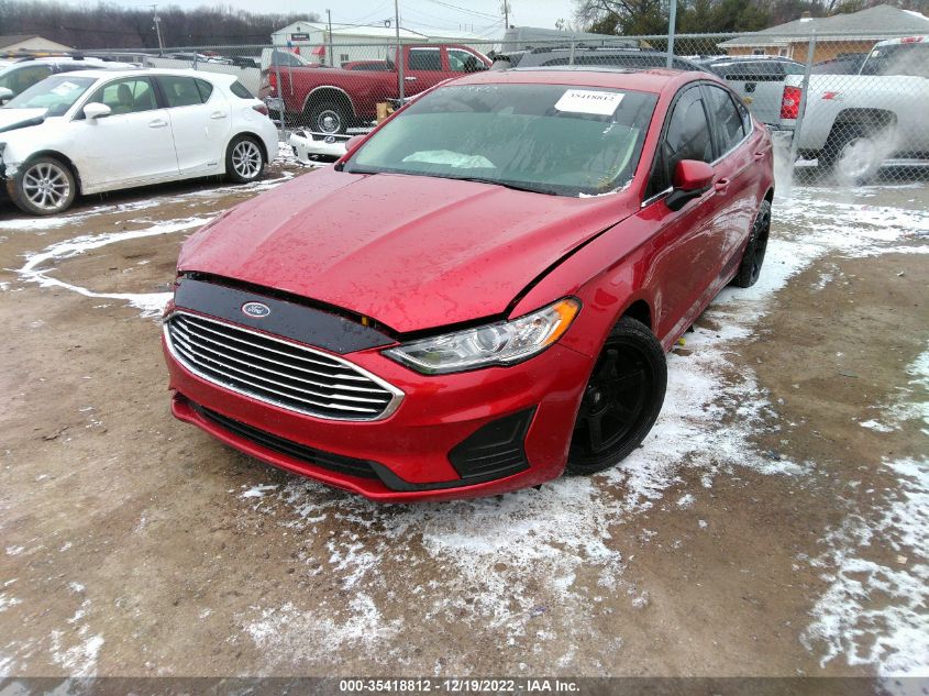 2020 FORD FUSION SE VIN: 3FA6P0HD4LR260747
