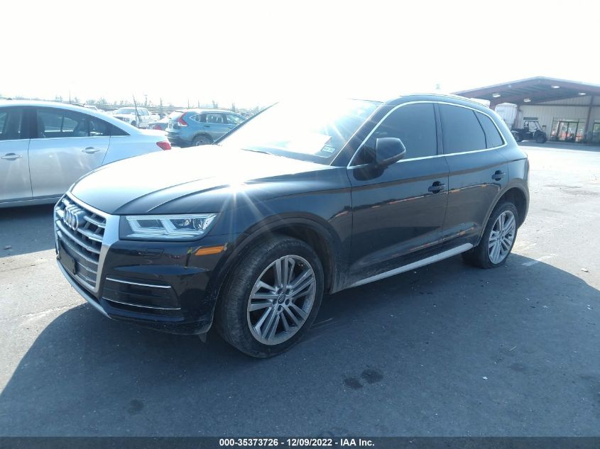 2020 AUDI Q5 PREMIUM PLUS VIN: WA1BNAFY5L2042289