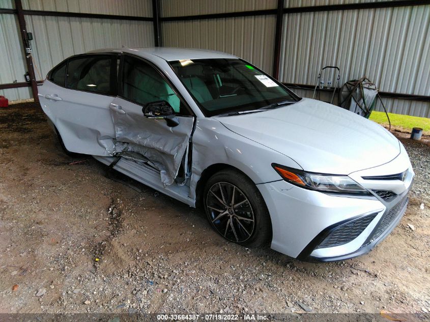 2022 TOYOTA CAMRY SE VIN: 4T1G11AK6NU061494