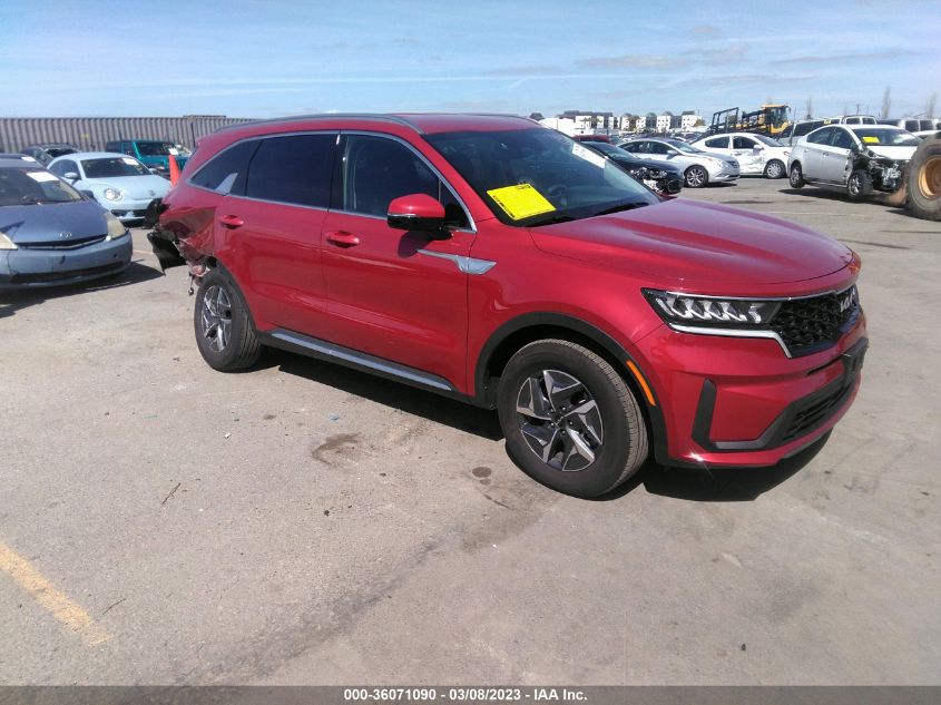 2022 KIA SORENTO HYBRID S VIN: KNDRGDLG7N5124277