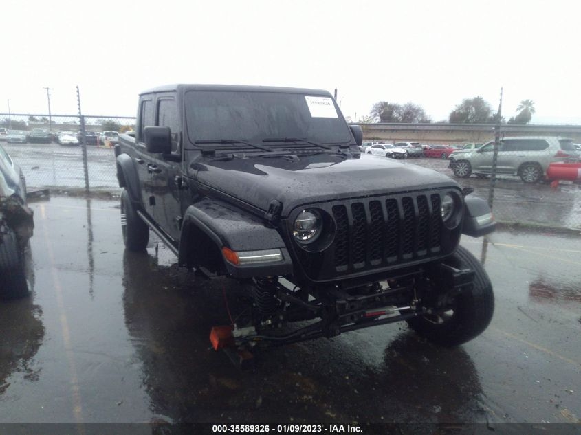 2021 JEEP GLADIATOR WILLYS VIN: 1C6HJTAG1ML556486