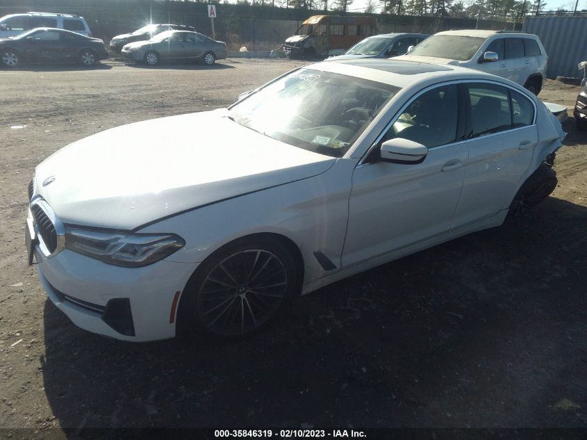 2022 BMW 5 SERIES 530I XDRIVE VIN: WBA13BJ0XNCK17323