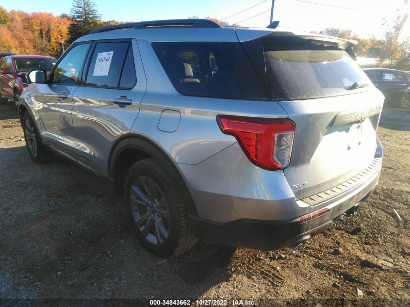 2022 FORD EXPLORER XLT VIN: 1FMSK8DH9NGB13974