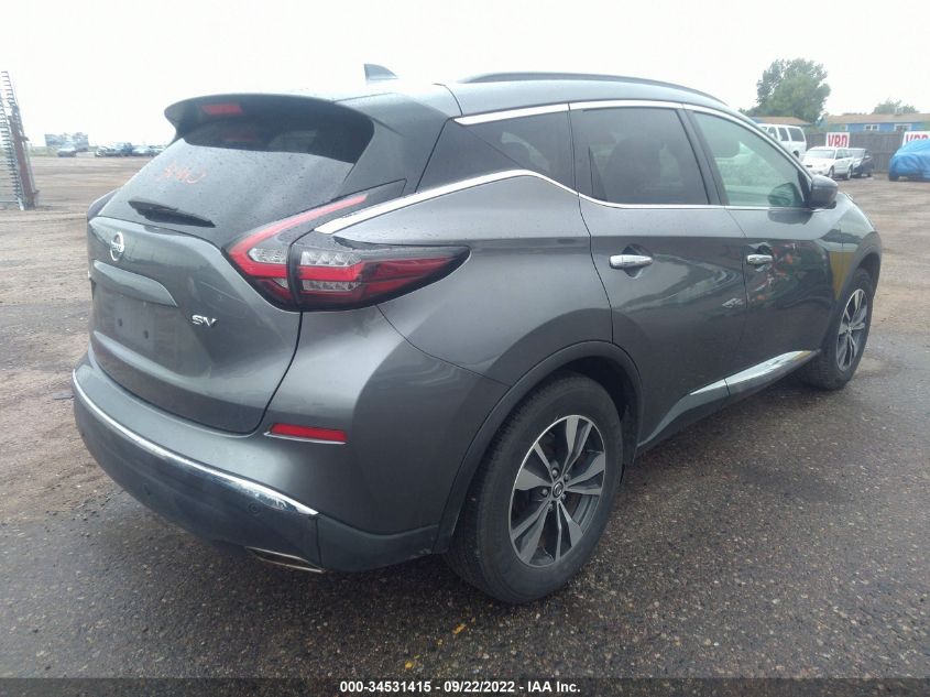 2021 NISSAN MURANO SV VIN: 5N1AZ2BJXMC107083