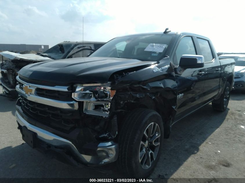 2022 CHEVROLET SILVERADO 1500 LT VIN: 3GCUDDED9NG566315