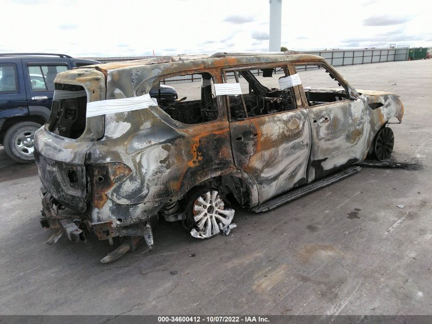 2021 NISSAN ARMADA SV VIN: JN8AY2AD0M9660832