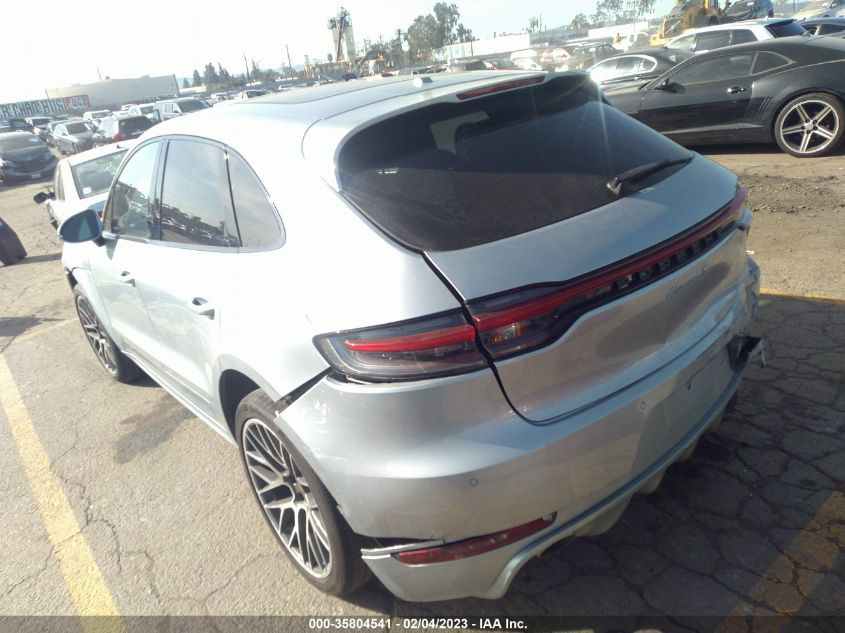 2021 PORSCHE MACAN S VIN: WP1AB2A55MLB37510