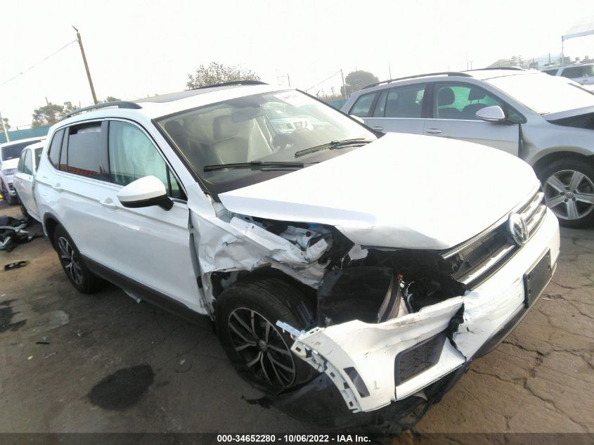 2021 VOLKSWAGEN TIGUAN SE/SE R-LINE BLACK/SEL VIN: 3VV2B7AX1MM075334