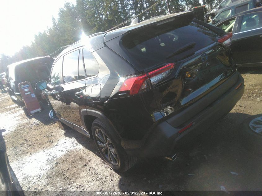 2022 TOYOTA RAV4 HYBRID XLE PREMIUM VIN: 2T3B6RFV3NW033480