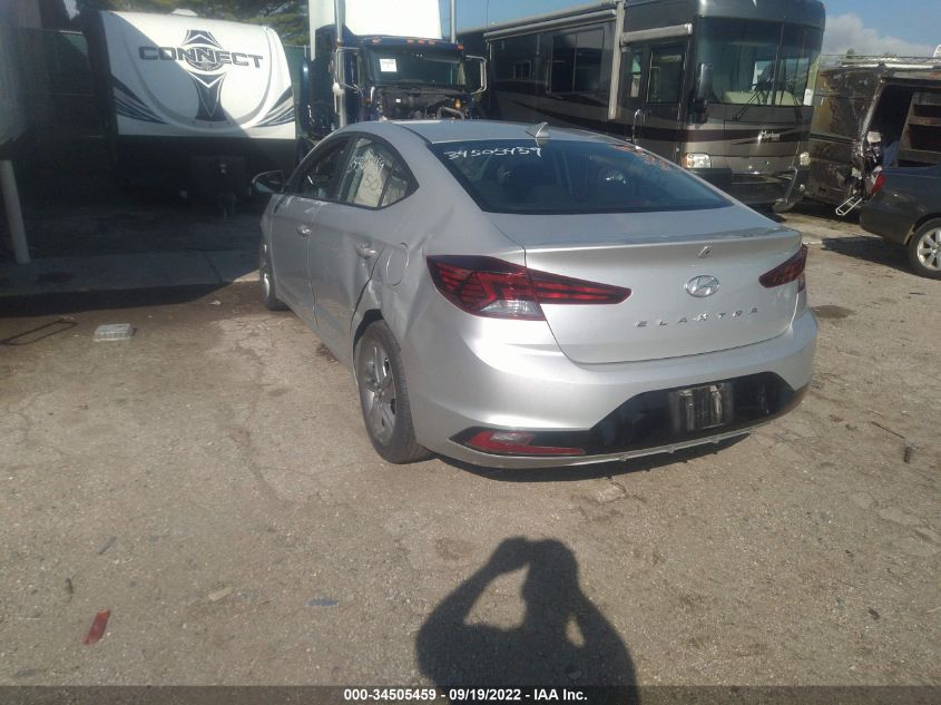 2020 HYUNDAI ELANTRA SEL VIN: 5NPD84LF1LH530101
