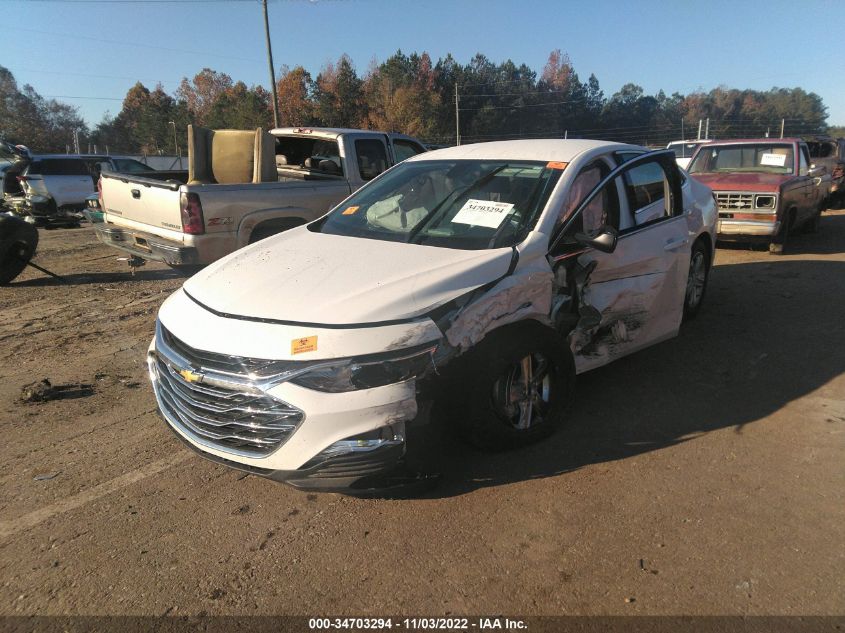 2022 CHEVROLET MALIBU LS VIN: 1G1ZB5ST0NF189851