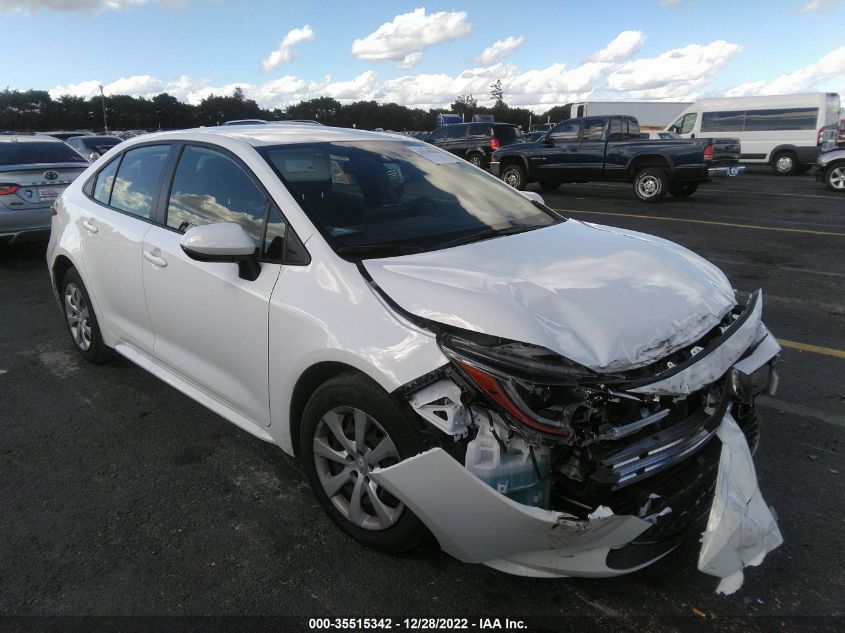 2022 TOYOTA COROLLA LE VIN: JTDEPMAE1N3023831