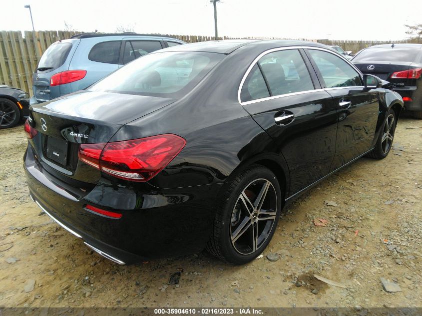 2022 MERCEDES-BENZ A-CLASS A 220 VIN: W1K3G4FB7NJ361287