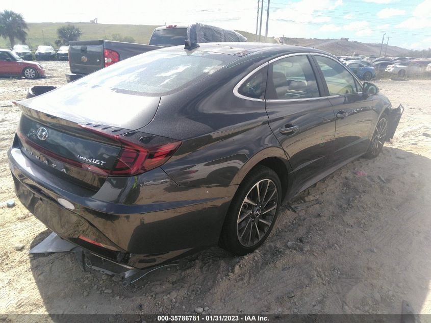 2021 HYUNDAI SONATA LIMITED VIN: 5NPEH4J22MH098768