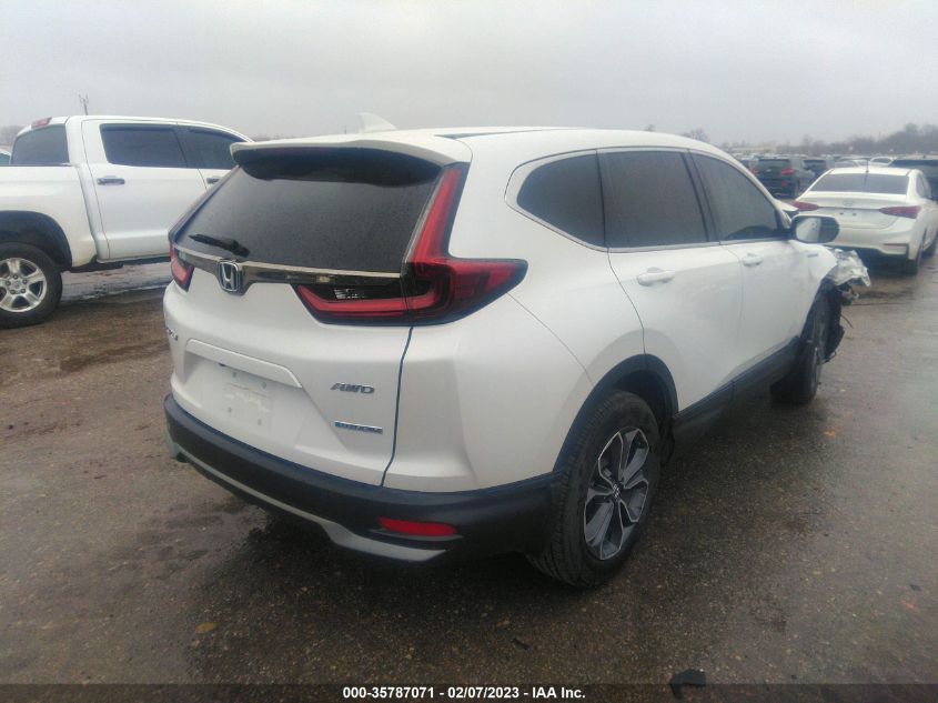 2022 HONDA CR-V HYBRID EX-L VIN: 5J6RT6H85NL008851
