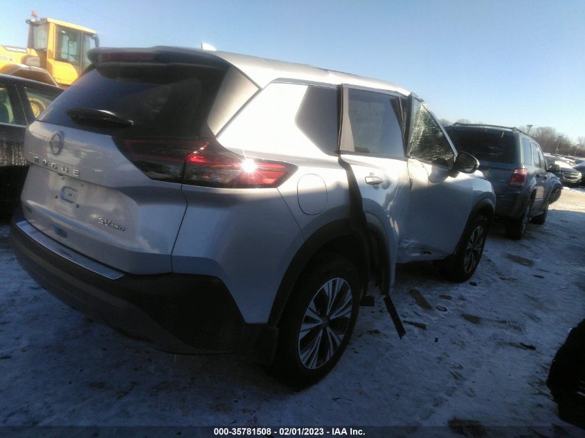 2022 NISSAN ROGUE SV VIN: 5N1BT3BB3NC673608