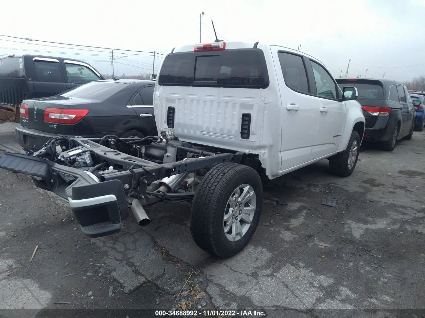 2022 CHEVROLET COLORADO 2WD LT VIN: 1GCGSCEN4N1143792