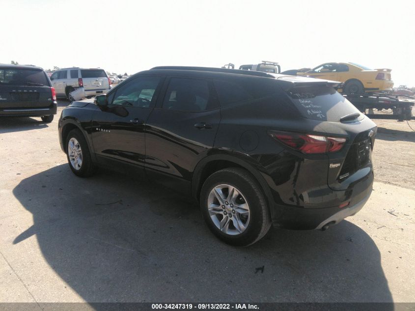 2022 CHEVROLET BLAZER LT VIN: 3GNKBCR48NS136166