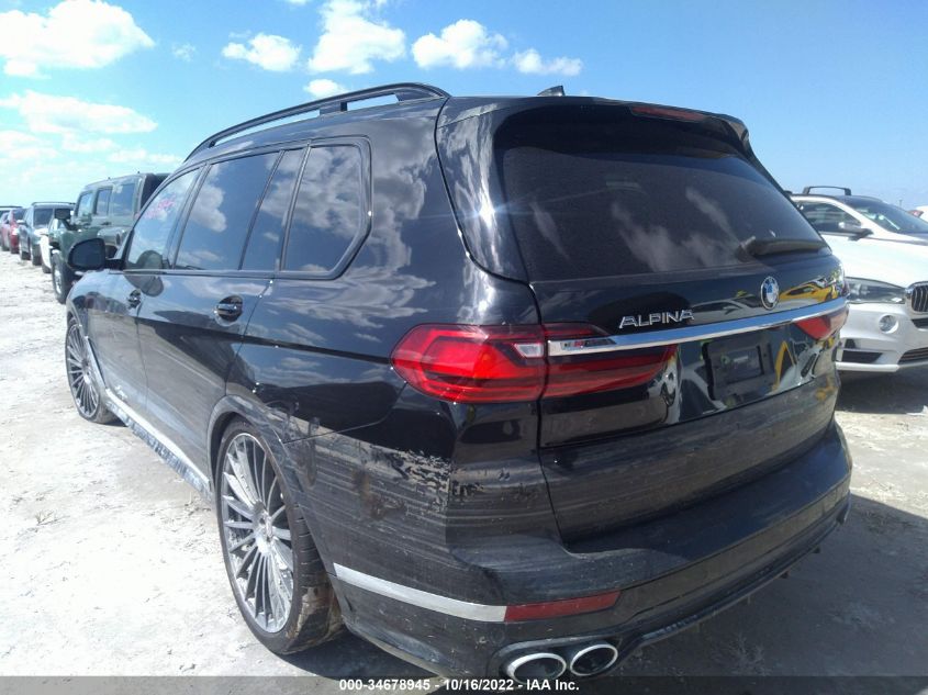 2021 BMW X7 ALPINA XB7 VIN: 5UXCX6C12M9F50738