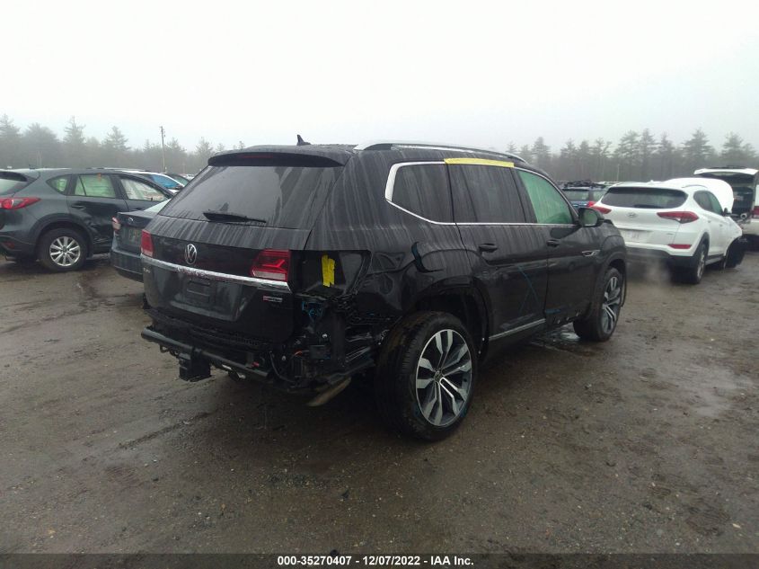 2021 VOLKSWAGEN ATLAS 3.6L V6 SEL PREMIUM VIN: 1V2FR2CA1MC550889