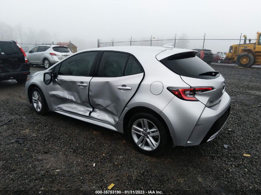 2022 TOYOTA COROLLA HATCHBACK SE/NIGHTSHADE/XSE VIN: JTND4MBE0N3189448