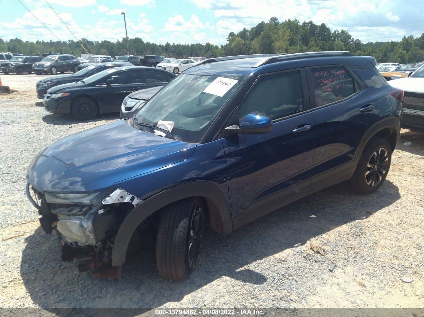 2022 CHEVROLET TRAILBLAZER LT VIN: KL79MPSL4NB026699