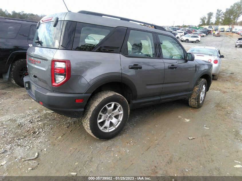 2021 FORD BRONCO SPORT BASE VIN: 3FMCR9A69MRA08285